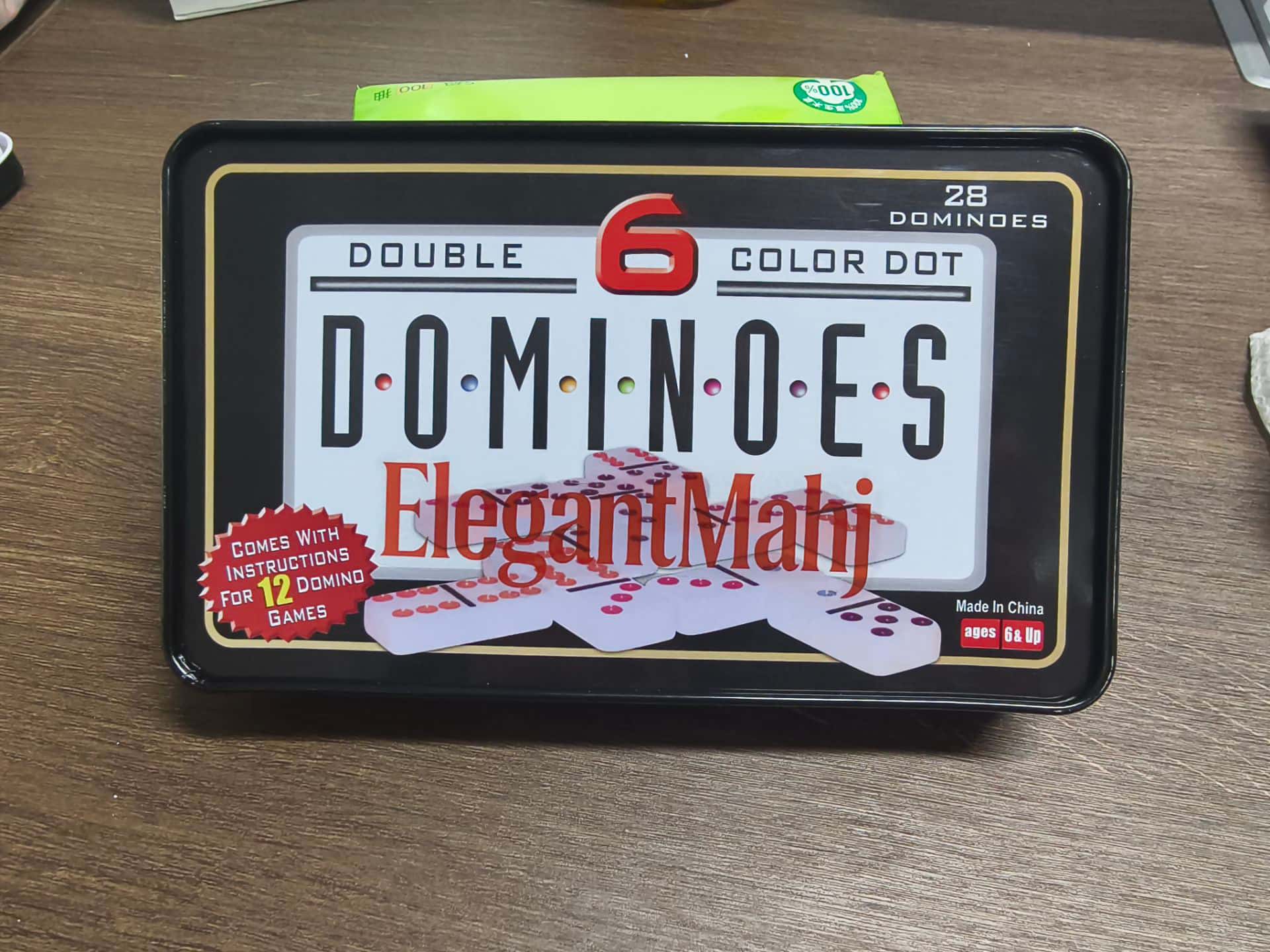 ElegantMahj Double Six Dominoe - Party Games Box のレビューと価格