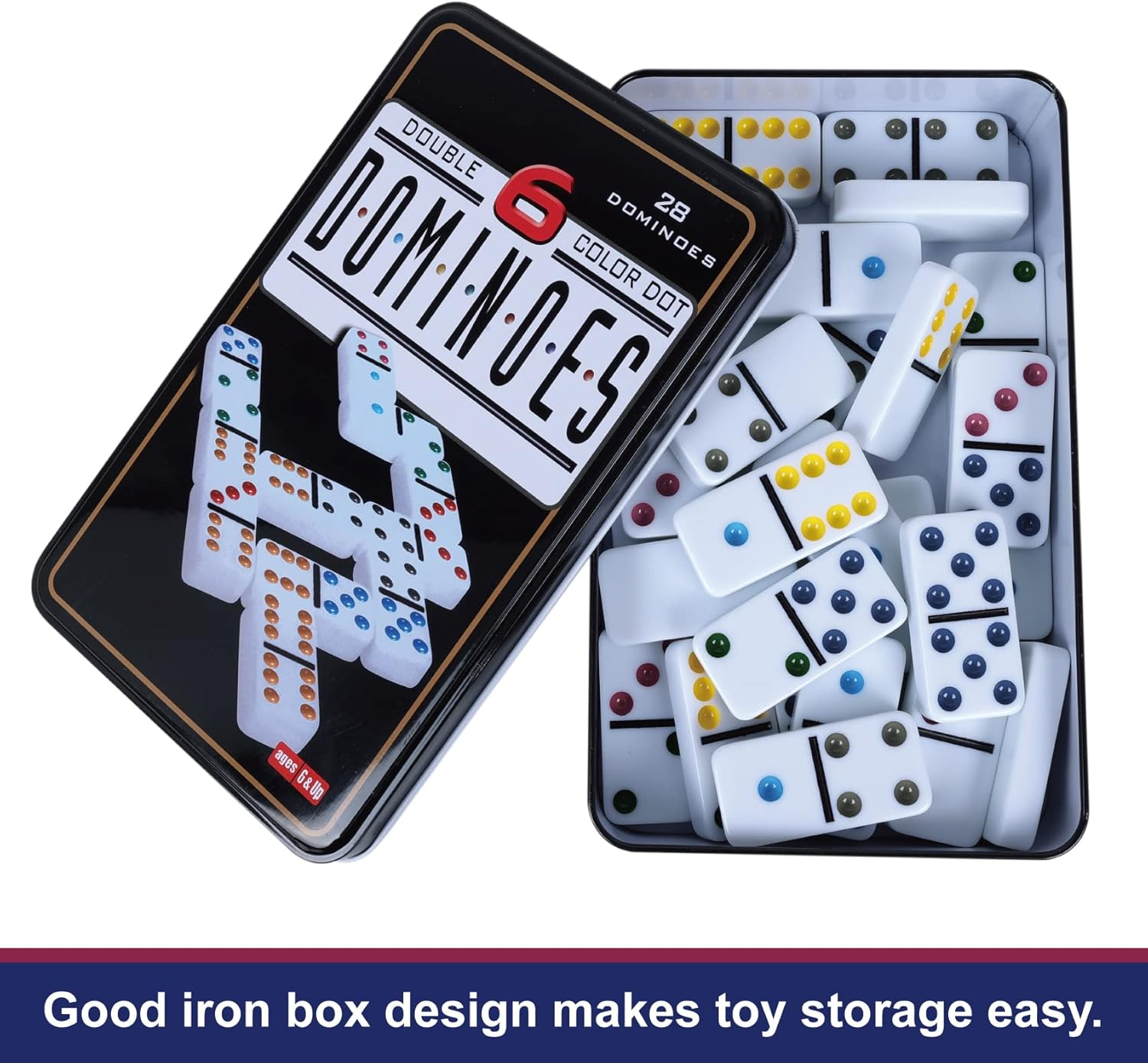 Double 6 Dominos Set for Adult - Party Games Box のレビューと価格