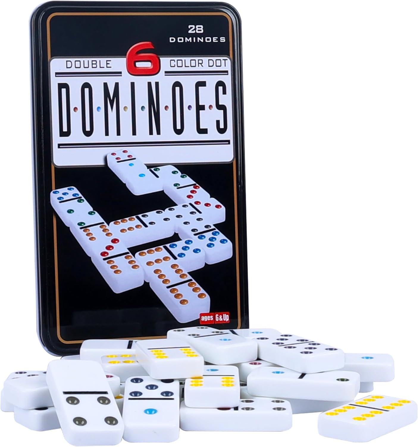 Double 6 Dominos Set for Adult - Party Games Box のレビューと価格