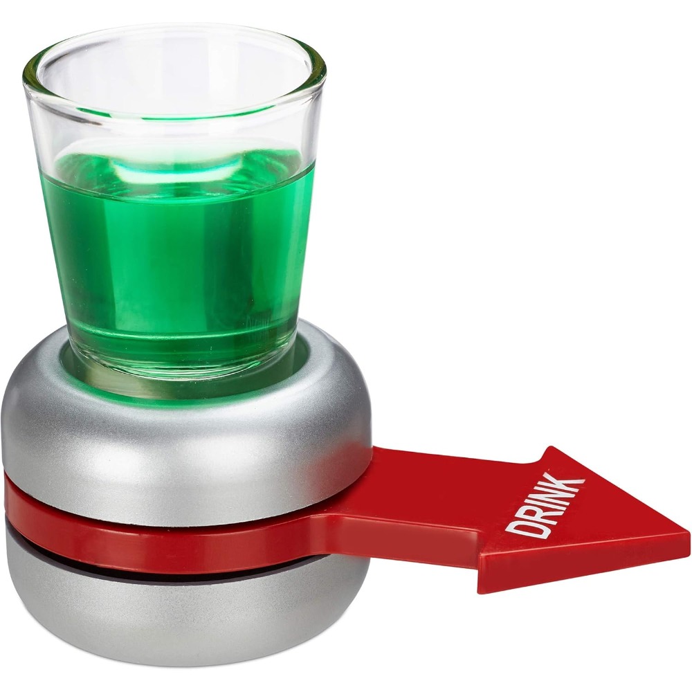Relaxdays Drinking Game, Spin  - Party Games Adults Drinking のレビューと価格