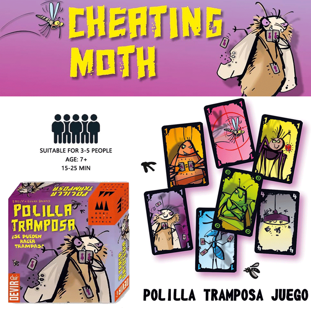 Polilla Tramposa Board Games T - Party Games Juegos De Mesa のレビューと価格
