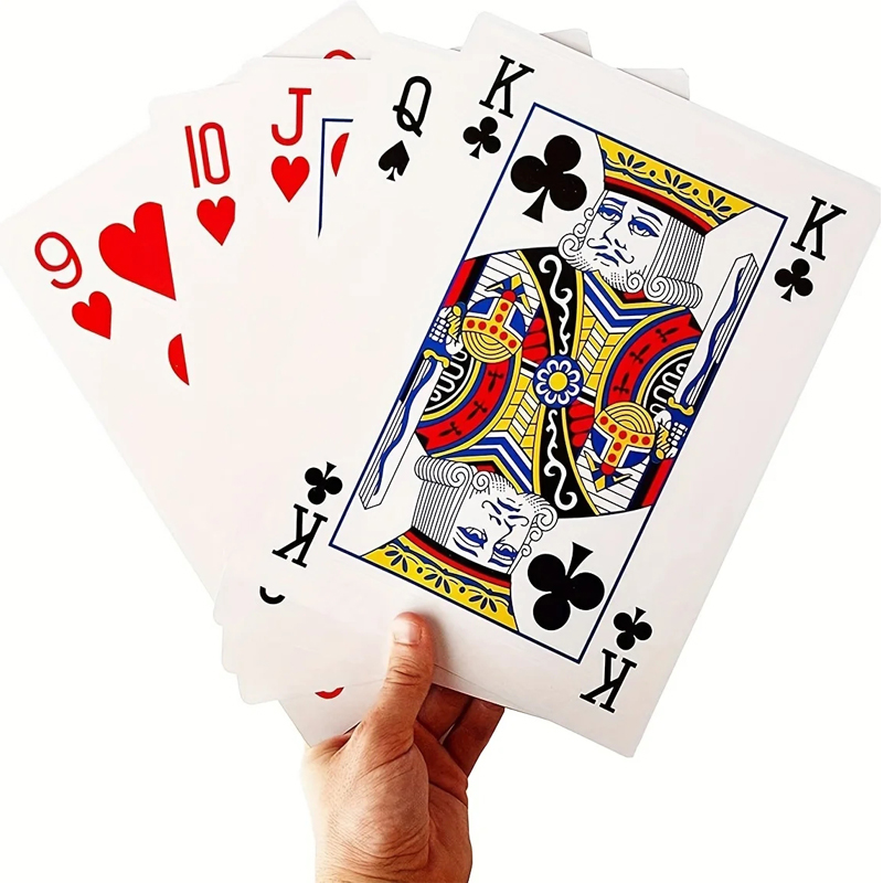 Oversized Playing Cards Jumbo  - Party Games Juegos De Mesa のレビューと価格