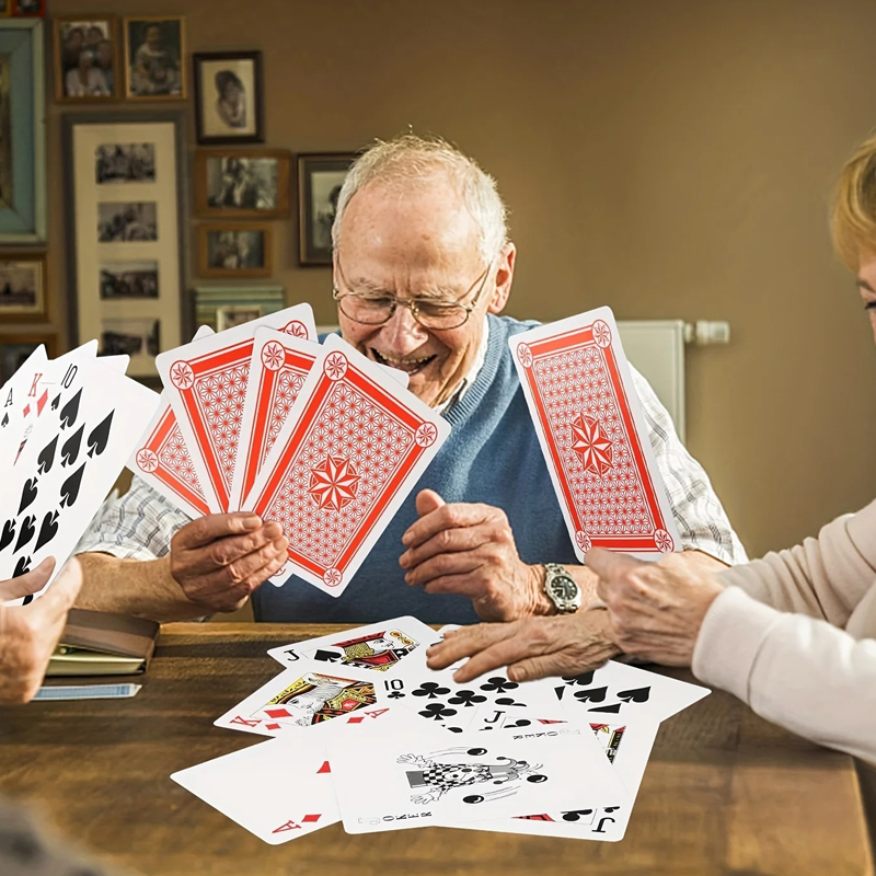 Oversized Playing Cards Jumbo  - Party Games Juegos De Mesa のレビューと価格