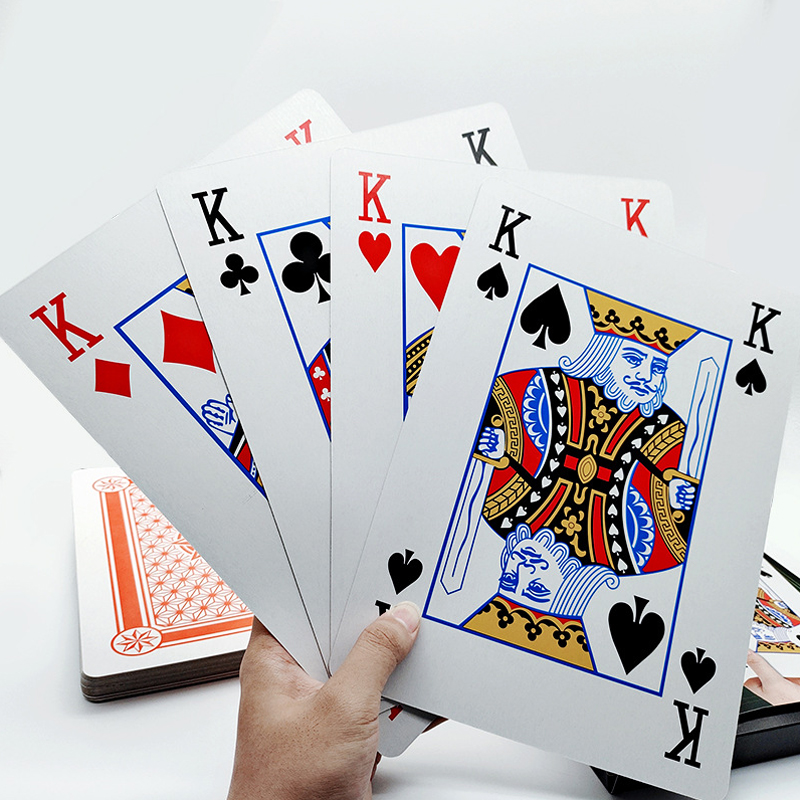 Oversized Playing Cards Jumbo  - Party Games Juegos De Mesa のレビューと価格