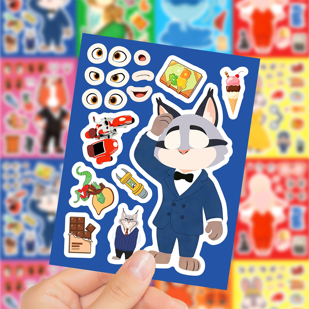 8/16sheets Disney Anime Zootop - Zootopia Party Games のレビューと価格